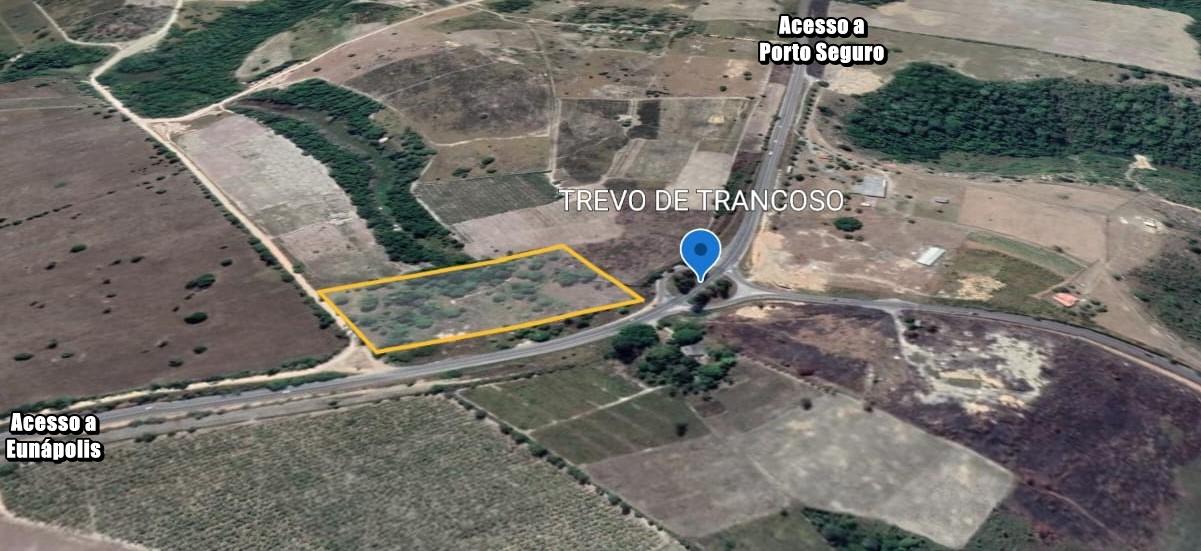 Área para investimento no Trevo que vai para Trancoso