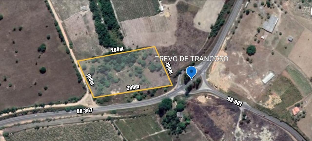 Área para investimento no Trevo que vai para Trancoso